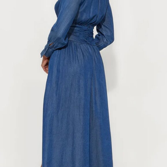 Denim Maxi Dress - Picture 3 of 3